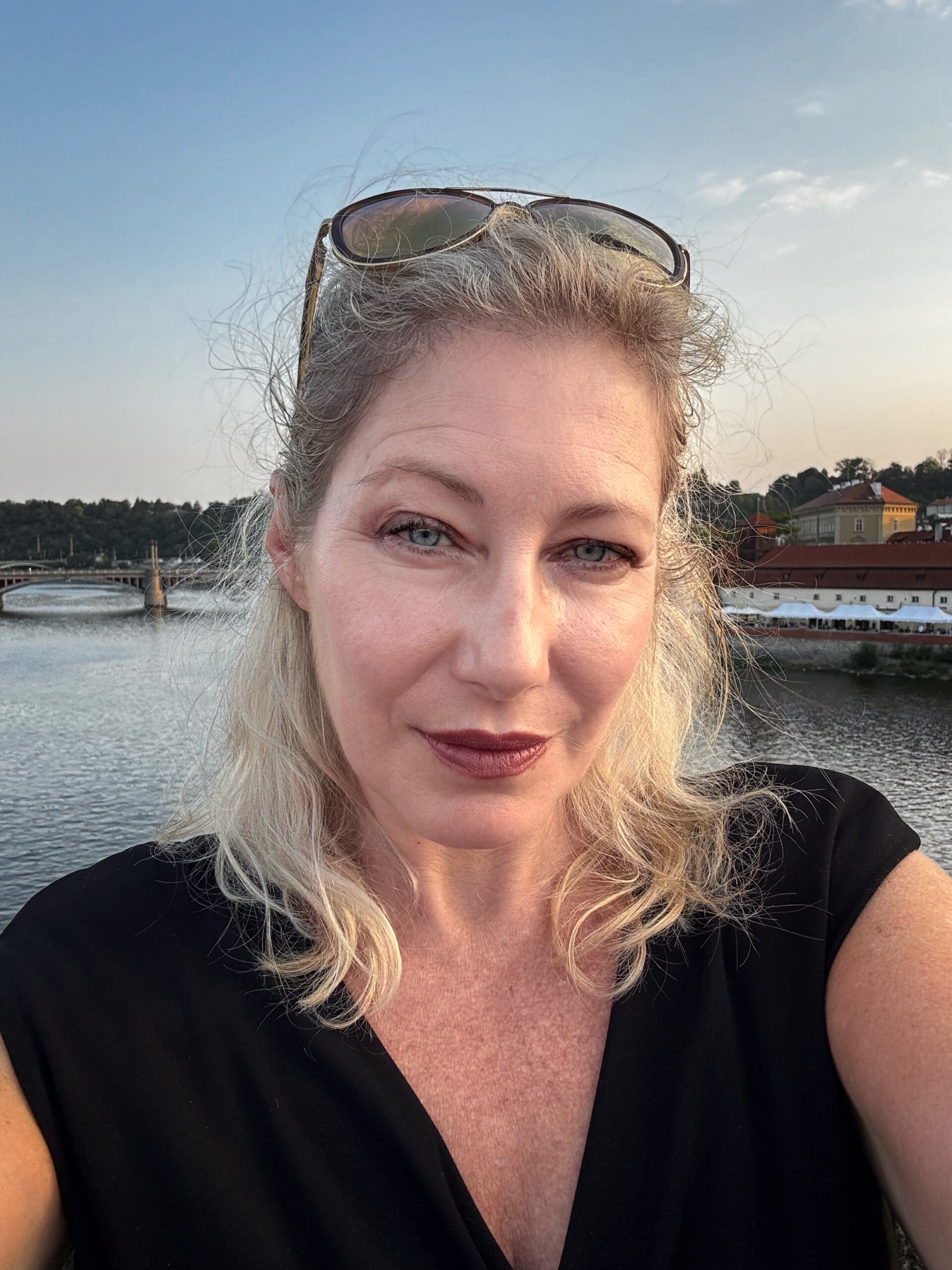 Stefania Lucchetti in viaggio a Praga