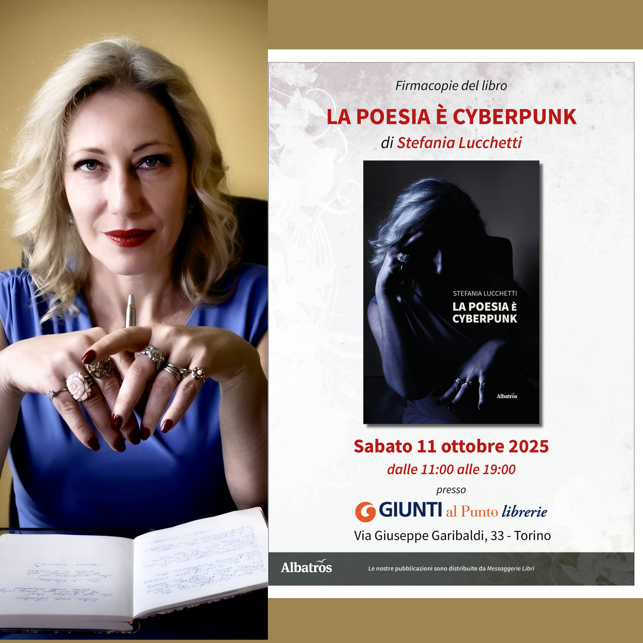 Stefania Lucchetti in Giunti al Punto Torino